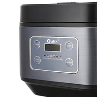 Olla Arrocera Automática de 4L/5L de Diseño Nuevo al por Mayor, Olla Inteligente de Acero Inoxidable con Control Digital de Temporizador, Multiusos y Ecológica
