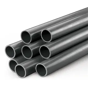 美国材料试验学会工业化学黑色排水硬管直管2英寸附表80供水用聚氯乙烯管