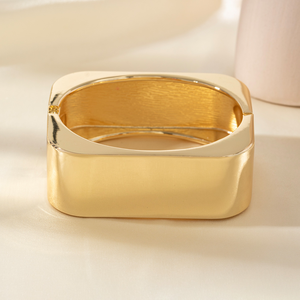 Bracciale Vintage da Donna 2025 in Oro per Banchetti, Moda Quadrata Bengale per Occasioni Speciali - Product Image 1