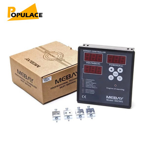 แผงควบคุมเครื่องกำเนิดไฟฟ้า Mebay Sgc501 พร้อมหน้าจอแสดงผลดิจิตอล LED สำหรับเครื่องยนต์ดีเซลและเบนซิน ควบคุมการสตาร์ทและหยุด - Product Image 3