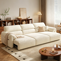 ATUNUS Modernes Elektrisches Sofa Federkern-Couch Wohnzimmermöbel Modulares Sektional-Relaxsofa Elektrisches Cloud-Sofa-Set