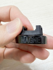 روابط كابلات مغناطيسية قوية من النيوديميوم تدعم الشعار المخصص، رابط كابلات مغناطيسي أسود مطلي بالإيبوكسي - Product Image 2