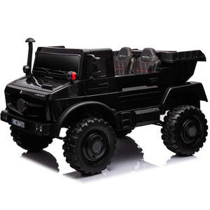 รถเข็นเด็กสี่ล้อไฟฟ้าสองที่นั่งสำหรับรถของเล่นเด็กผู้ปกครองพร้อมโครงสร้างพลาสติก - Product Image 3