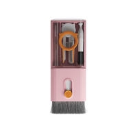 Kit de nettoyage d'ordinateur 10-en-1, brosse de nettoyage pour caméra, tablette, écran, écouteurs, extracteur de touches de clavier, noir, durable