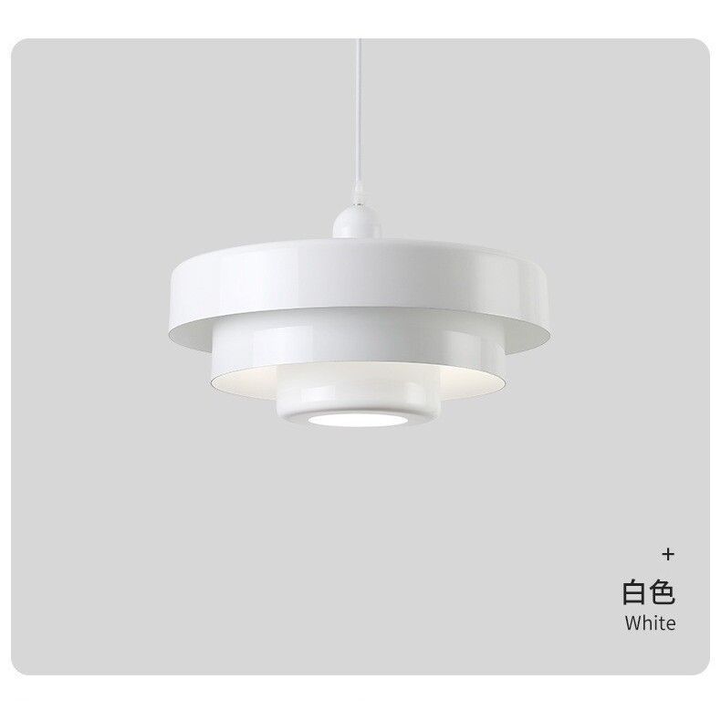 White three-layer chandelier