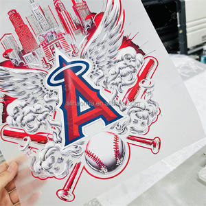 طباعة حرارية DTF لفريق لوس أنجلوس دودجرز للقمصان المطبوعة بالشاشة الحريرية، طباعة نقل حراري عالية الجودة - Product Image 3