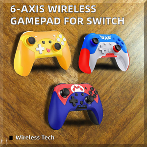 <span class=keywords><strong>OFFERTE</strong></span> IMPERDIBILI: Joystick Wireless NBH HS-SW516 a 6 Assi con Doppio Motore a Vibrazione, Gamepad con Stampo Privato per Controller <span class=keywords><strong>Switch</strong></span> - Product Image 2