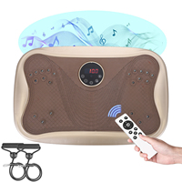 Anpassbare Power Vibration Trainings maschine ABS Material Elektro magnetische Fitness Ganzkörper Vibrations platte für den Heimgebrauch