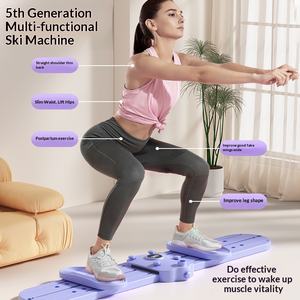 Máquina de esquí mecánica multifunción 3 en 1 de plástico, herramienta para adelgazar piernas, dispositivo de entrenamiento del suelo pélvico, dispositivo de sujeción de piernas, piernas hermosas - Product Image 4