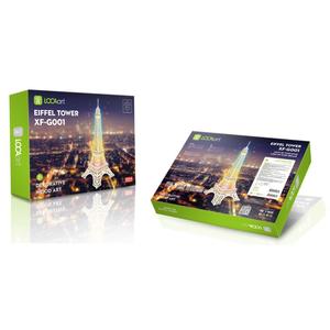 Kit 3D Câu Đố khoa học Thí nghiệm giáo dục Xây dựng đồ chơi cho trẻ em lứa tuổi 8-12 tháp Eiffel với đèn LED - Product Image 3