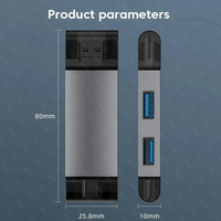 Lector de tarjetas Usb 3,0 multifunción 7 en 1, disco U tipo C/Micro Usb/Tf/Sd, unidad Flash, adaptador de lectura de tarjeta de memoria, accesorios para teléfono