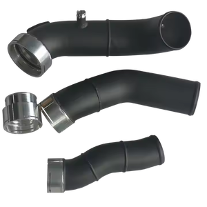 Nuevo Kit de tubería de turbocompresor de carga Turbo N55 para <span class=keywords><strong>BMW</strong></span> F10 F12 F13 535i 640i Aplicación de motor de material de aluminio y acero - Product Image 1