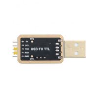 Nuevo Módulo USB TTL Ch340e Gold Mini Rs232 Actualizado a Puerto Serie, Cable de Descarga para Flasheo
