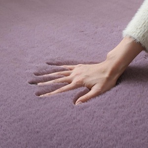 Benyi Carpet <strong>Fluffy</strong> Shaggy 3d Faux Fake Fur Carpet Rabbit Fur Custom <strong>Rugs</strong> Area <strong>Rugs</strong> <strong>for</strong> <strong>Living</strong> <strong>Room</strong> Washable Bedroom - Product Image 6