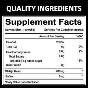 عصي عسل الشيلاجيت من مصنع OEM، عسل الشيلاجيت الهيمالايي النقي العضوي مع الزعفران للرجال والنساء لدعم الطاقة والمناعة - Product Image 2