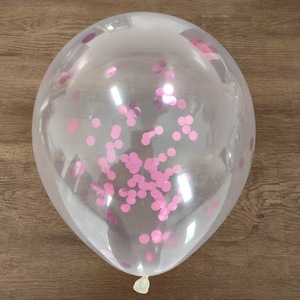 Ballons en latex transparents de 12 pouces <span class=keywords><strong>avec</strong></span> confettis et paillettes <span class=keywords><strong>à</strong></span> <span class=keywords><strong>l</strong></span>'<span class=keywords><strong>intérieur</strong></span> pour les décorations de mariage, d'anniversaire, de baby shower et de fête - Product Image 2