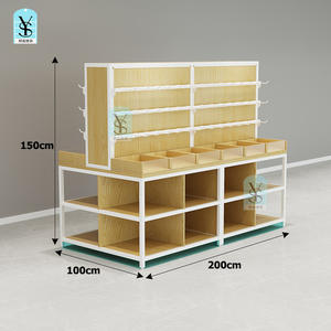 Ripiano in metallo a doppia faccia resistente per negozi a <span class=keywords><strong>U</strong></span> - Product Image 3