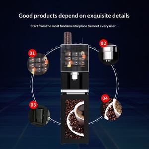 Vente Flash : Kiosque à Café Robotisé CNC Entièrement Automatique avec Bras Articulé, Distributeur Automatique de Café, Technologie PLC Nouvelle Génération, Contrôle Précis de la Température 15 Bars - Product Image 1