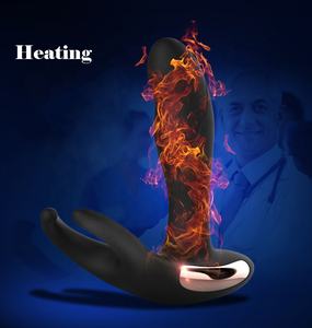Télécommande chauffante point G vibrateur masseur de <span class=keywords><strong>Prostate</strong></span> hommes Anus godemichet Anal masturbateur jouets sexuels anaux - Product Image 5