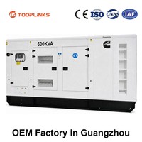 Générateurs électriques robustes 500kVA 600kVA 650kVA 750KVA 825KVA 950KVA 1000KVA Générateur silencieux Conforme à la norme CE