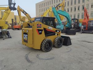Second Hand Caterpillar 226B Wheel Skid Steer Original Hydraulic ROPS Cab Flexible Turning Full Inspection - Product Image 1