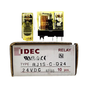 รีเลย์เทียบเท่า IDEC รุ่น RJ1S 12A RJ2S 8A 24Vdc RJ1S-C-D24 120V RJ1S-C-A120 RJ2S-C-A120 RJ2S-C-D24 30Vdc 250V รีเลย์แบบบาง รุ่น RJ ซีรีส์ - Product Image 1