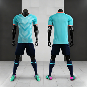 ชุดยูนิฟอร์มฟุตบอลเยาวชนแบบเรียบง่าย ดีไซน์สปอร์ต ชุดอเมริกันฟุตบอลเนื้อผ้านุ่ม ชุดเสื้อฟุตบอลสวมใส่สบาย - Product Image 3