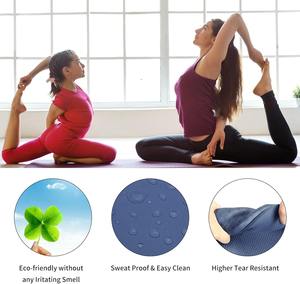 Esterilla de yoga TPE, esterilla de ejercicio ecológica antideslizante para yoga, pilates y fitness - Product Image 5