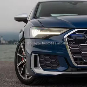 สำหรับรถออดี้ A6 C8 PA กรอบไฟตัดหมอกสีเงินพร้อมแถบสีเงินอัพเกรดเป็น2023 2024 2025 S6 - Product Image 4