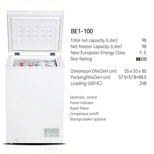 Réfrigérateur horizontal solaire/électrique de haute qualité 251L pour usage hôtelier, domestique et commercial, congélation profonde, <span class=keywords><strong>porte</strong></span> pliante, grade <span class=keywords><strong>1</strong></span> - Product Image 3