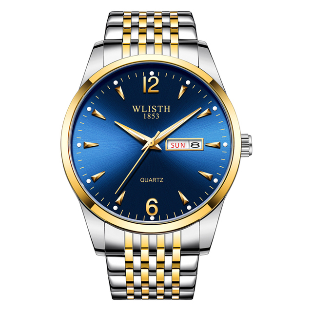 WLISTH Fashion Watch Men Luxury Wristwatch Waterproof Quartz Watch Luminous Sport Casual Watches Men S946