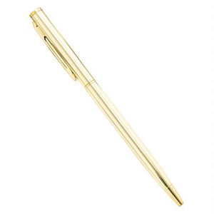 Rose <b>Gold</b> Metal Twist Ball Slim Luxury <b>Pen</b> With Custom Logo - Product Image 2