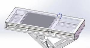 Mesa de Raio-<span class=keywords><strong>X</strong></span> Veterinário Elétrica AEOLUS 130x70x80cm para Cirurgia de Animais de Estimação com Embalagem em Caixa de Madeira - Product Image 6