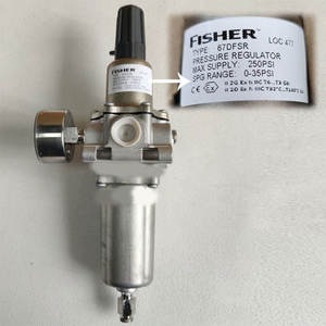 Régulateurs de pression en acier inoxydable série 67D 67DFSR, corps en acier inoxydable - Product Image 1