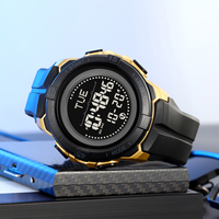 SKMEI 2564 vente en gros de luxe hommes multifonction boussole numérique montre en plein air électronique étanche sport LED montre-bracelet Relojes
