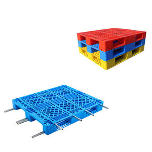 Economical Plastic Four Way <strong>Pallet</strong> Export New Plastic <strong>Pallet</strong> With Steel <strong>Bars</strong> - Product Image 2