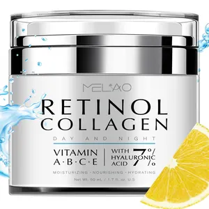 Day and Night Retinol Collagen Moisturizer Face Cream Wholesale Deluxe Anti Aging Moisturizer Reduce Wrinkles Fine Lines Cream