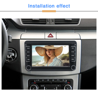 Radio de Coche Android 2 Din con GPS, 4G, WiFi, DSP y Carplay para VW Volkswagen Skoda Octavia Golf 5 6 Touran Passat B6 Polo Jetta