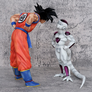 Nuove Action Figure Anime Dragon Ball con Son Goku in Piedi che Guarda Freesia, Statuette per Regali ai Bambini - Product Image 5