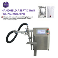 Machine de remplissage aseptique portable de qualité industrielle pour sacs Bag-in-Box, en acier inoxydable 316SS, pour liquides à contact alimentaire (jus, produits laitiers, huile)