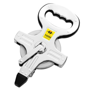 Cinta Métrica Luwei con Marco de Acero, 30m, Métrica, Retorno Manual, para Ingeniería - Product Image 2