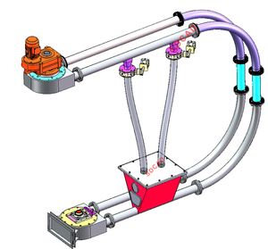 Sdcad Merk Horizontale En Verticale Roestvrijstalen Buis Ketting Schijf Transportband - Product Image 1