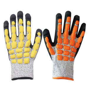 corte resistentes a la perforación de grado 5 resistente al impacto Plock de goma de seguridad guantes de trabajo - Product Image 2
