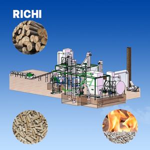 Alto Grau 2-3 T/H Biomassa Pellet <span class=keywords><strong>Plant</strong></span> / Pellet Linha De Produção - Product Image 1