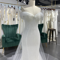 Jancember LSSG051 2024 Scoop robes de mariée femmes haute qualité élégante mère robes de mariée nouvelles robes de mariée Sexy