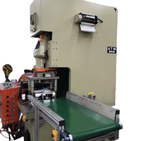 Machine à poinçonner à grande vitesse pour la fabrication de plats jetables en aluminium, conteneurs, plats, assiettes, plateaux, bols