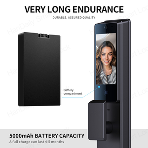 Handaily Fingerprint Palm Vein Smart Lock Face Recognition Keypad Touch Biometric Lock-Cerraduras Anti-Peeking para Casa - Product Image 6