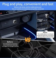 Adaptador Inalámbrico Mini Carplay Convierte la Caja Baidu Car Life en un Sistema de Juegos Inalámbrico para Automóvil Compatible con Chino para Honda Ens1