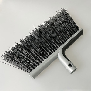 Plástico de cerdas duras de escoba para exteriores de patio gris plateado listo para suministro de <span class=keywords><strong>Amazon</strong></span> varilla de hierro pintada con aerosol para limpieza del hogar - Product Image 3
