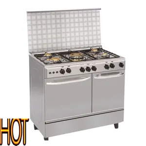 5 Burners Double Door Free Standing Gas Cooker